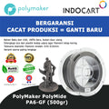 3D Printer Filament PolyMaker PolyMide PA6 GF Glass Fiber Reinforced Nylon 500gr-Grey