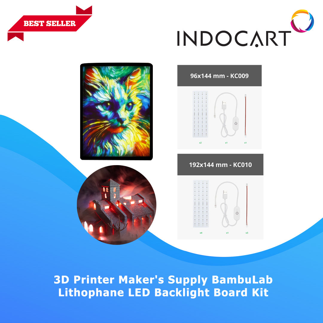 3D Printer Maker's Supply Model Lithophane LED Backlight Board Kit 96x144 2Pcs