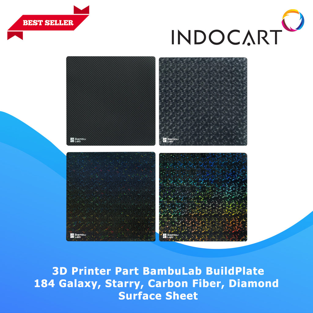 3D Printer Parts BambuLab BuildPlates Sheet 184x184mm with 3D Effect Sheet BambuLab A1 Mini