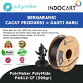 3D Printer Filament PolyMaker PolyMide PA612 CF Carbon Fiber Reinforced 500gr-Black
