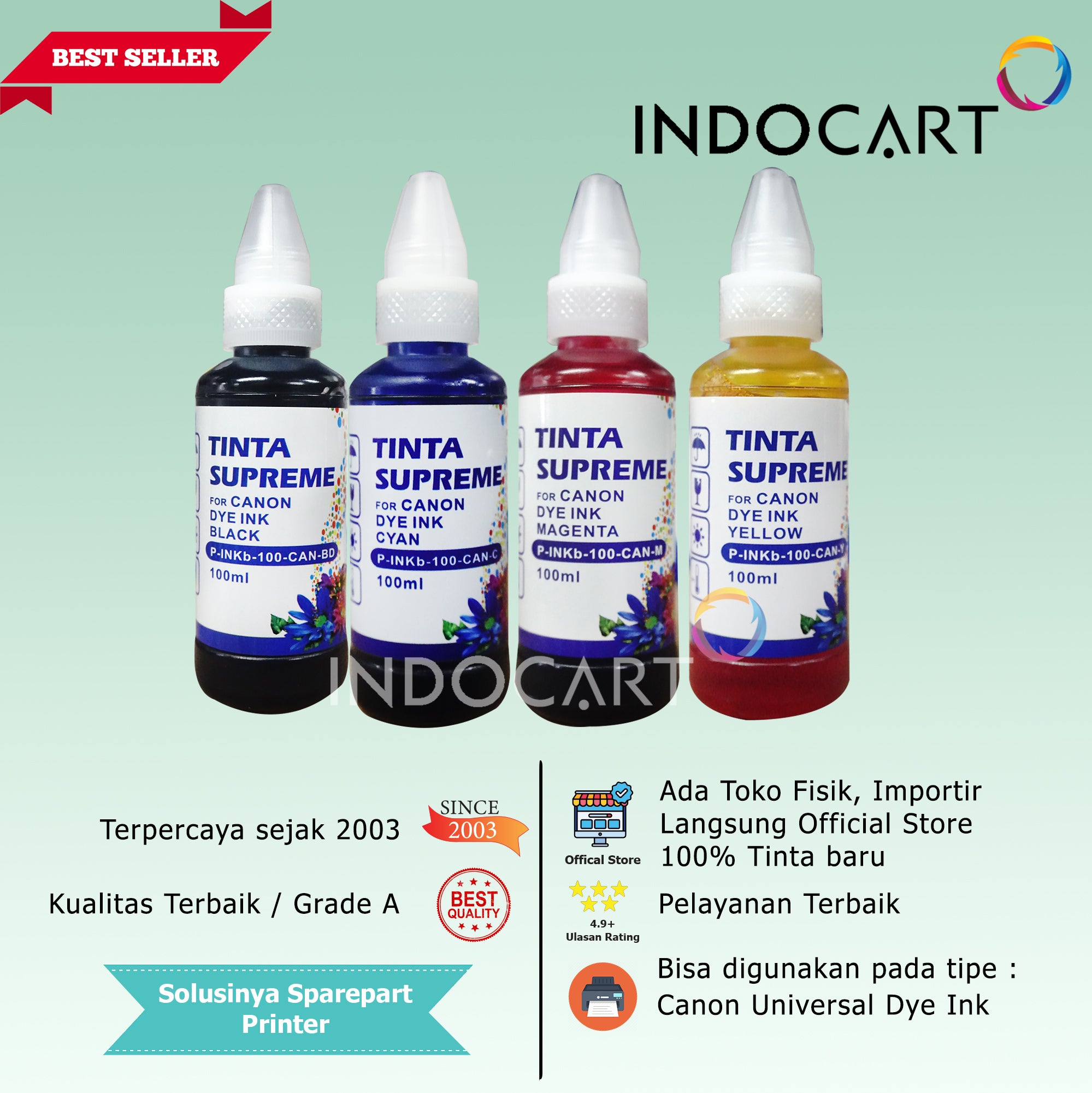 Tinta Supreme (100ml) Canon-Dye Color
