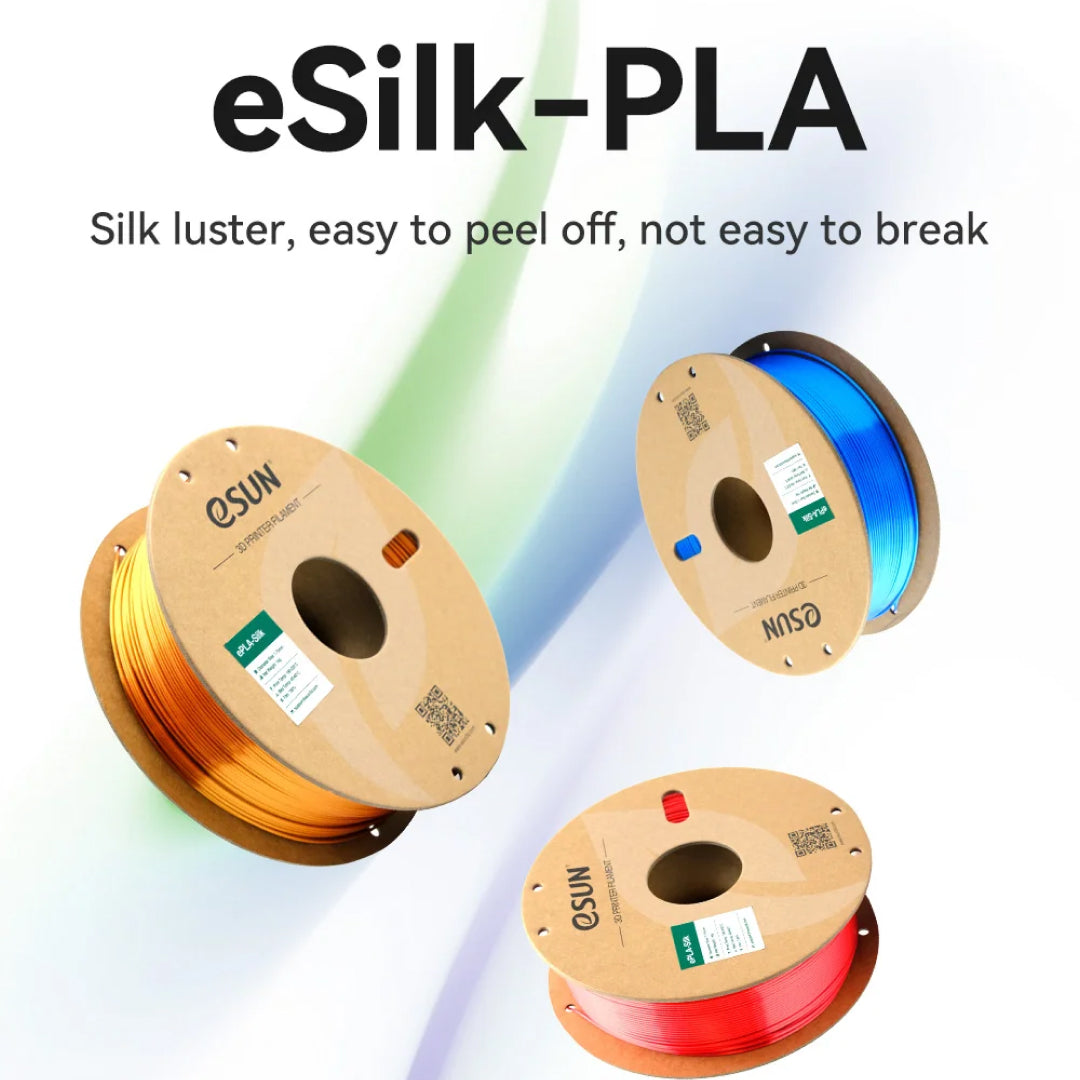 3D Printer Filament eSUN Silk PLA Glossy Texture and Smooth Surface 1.75mm 1kg