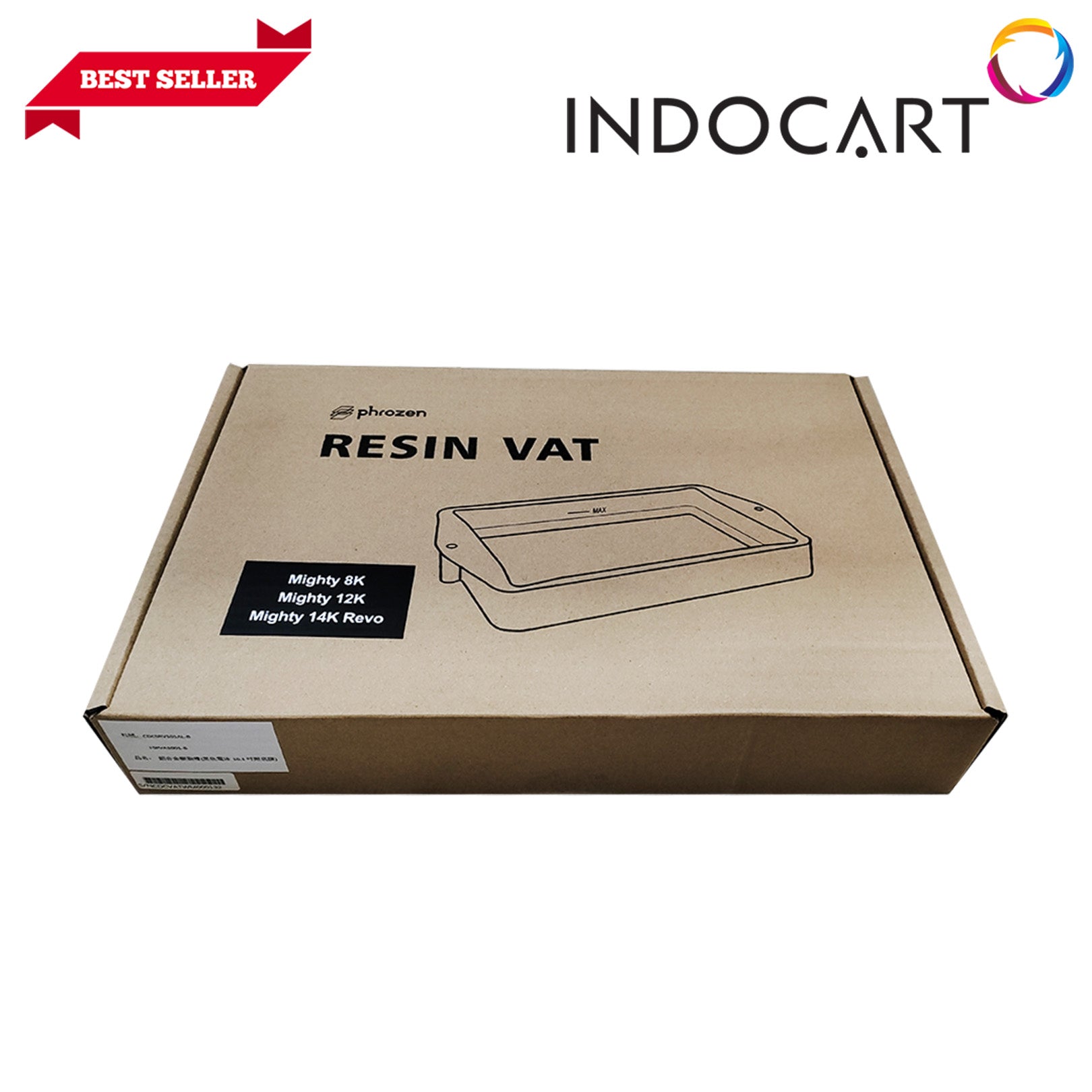 3D Printer Parts Resin VAT Tank Alumunium Phrozen Sonic Mighty 14K Revo
