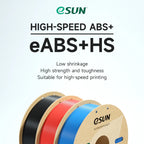 3D Printer Filament eSUN ABS HS High Speed Printing 1.75mm 1kg