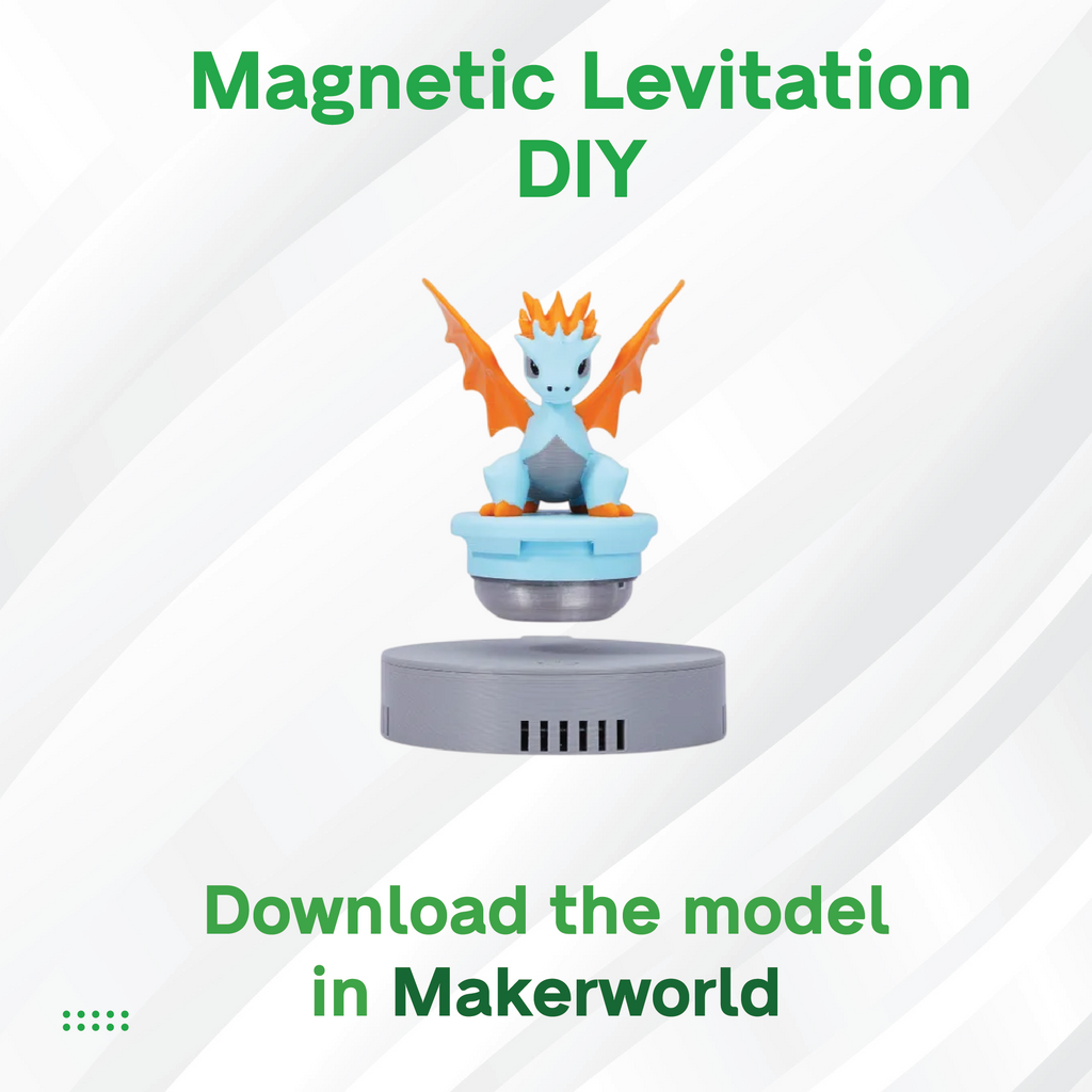 3D Maker's Supply Parts Model BambuLab Magnetic Levitation DIY Kit PrintMon Maker Edition