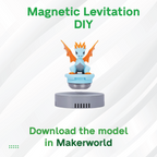 3D Maker's Supply Parts Model BambuLab Magnetic Levitation DIY Kit PrintMon Maker Edition