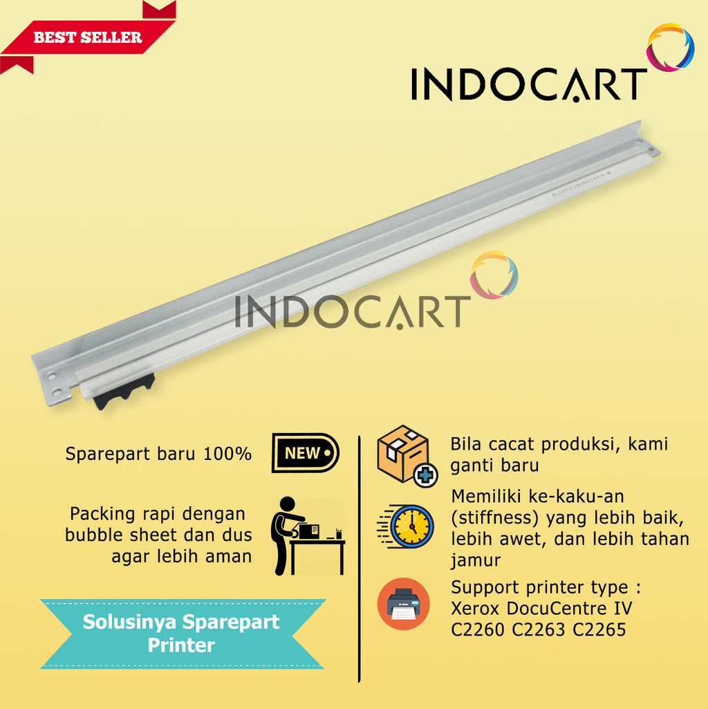 Wiper Blade Transfer Belt-Kuroki-Xerox DocuCentre IV C2260 C2263 C2265