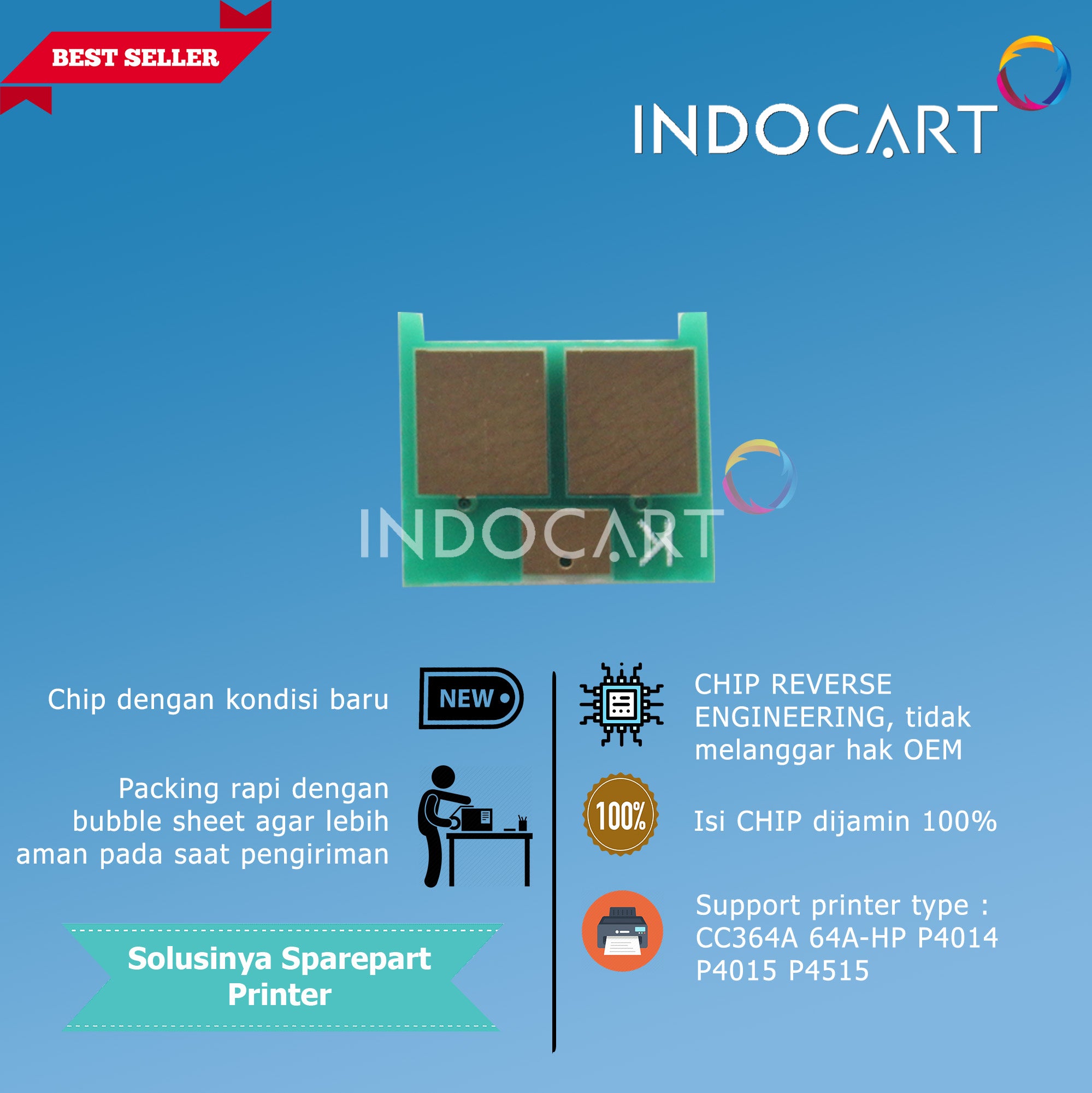 Chip CC364X 64X-HP P4015 P4515-24K