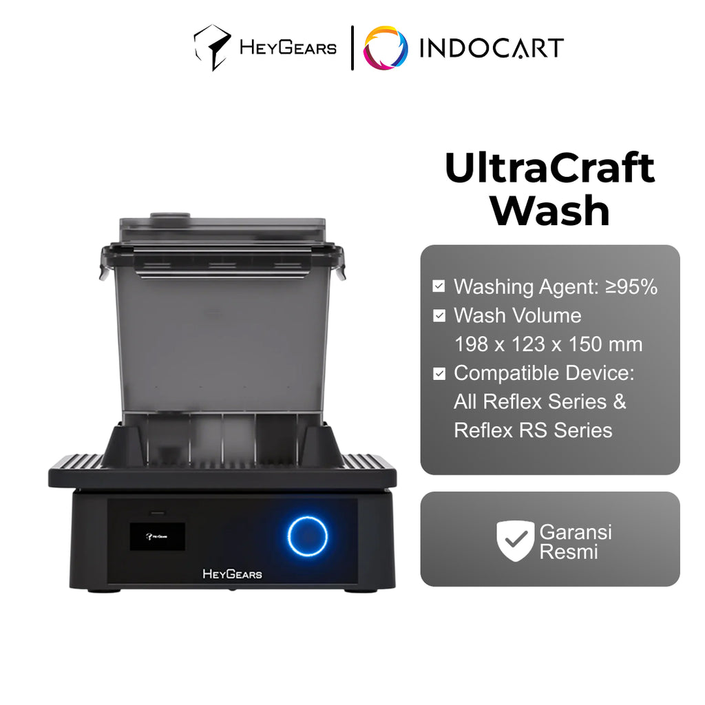3D Printer HeyGears UltraCraft Wash Lightning Fast Washing Process