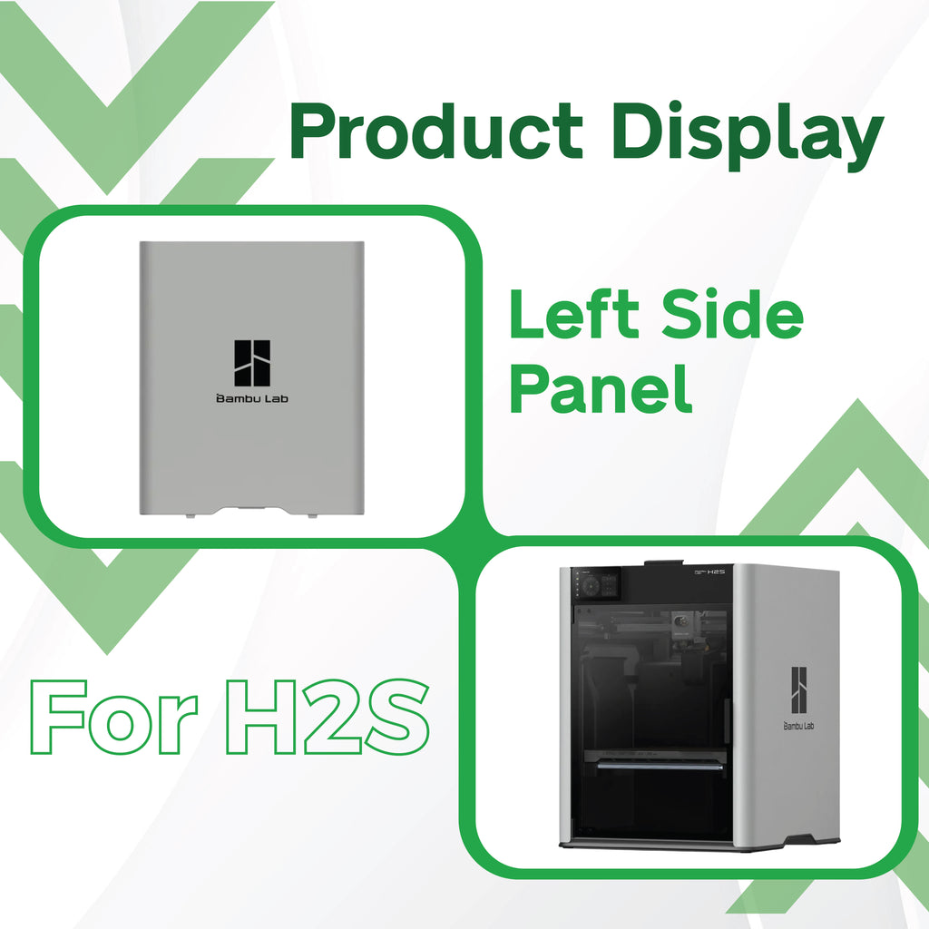 3D Printer Parts BambuLab Side Panel BambuLab H2S