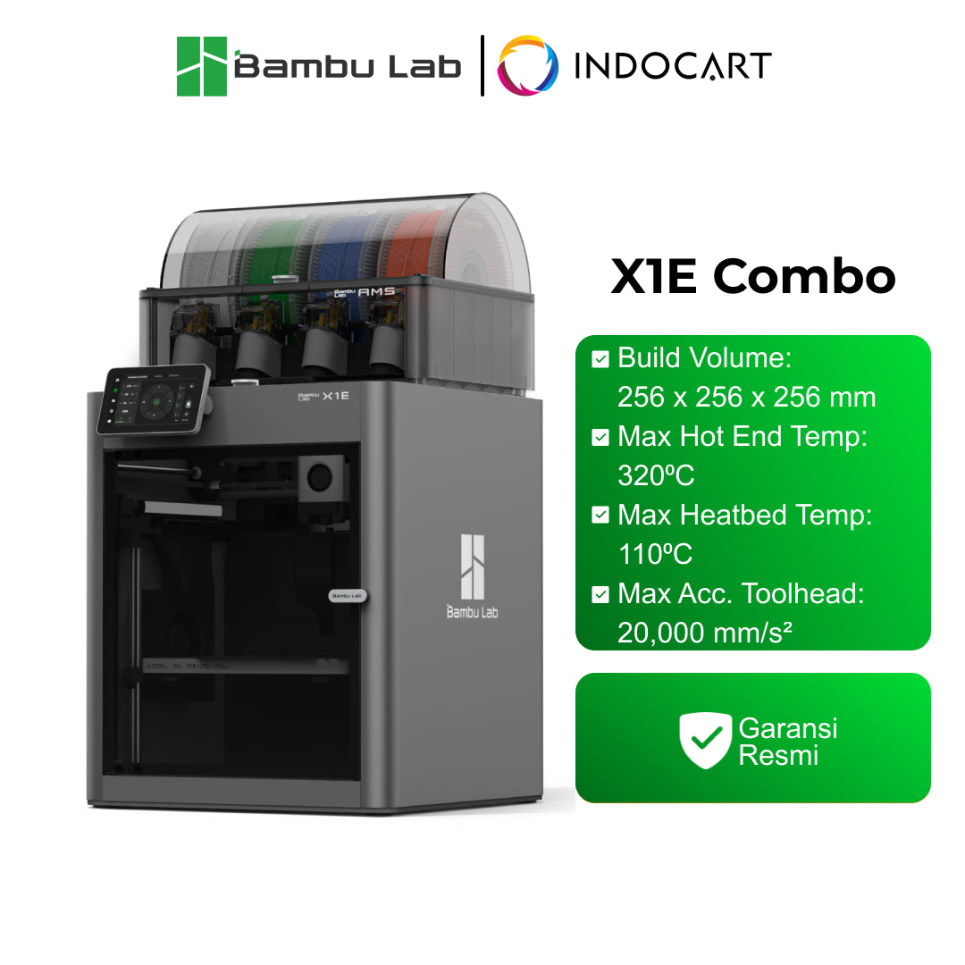 3D Printer BambuLab X1E Enterprise Full Controlled Chamber Temp
