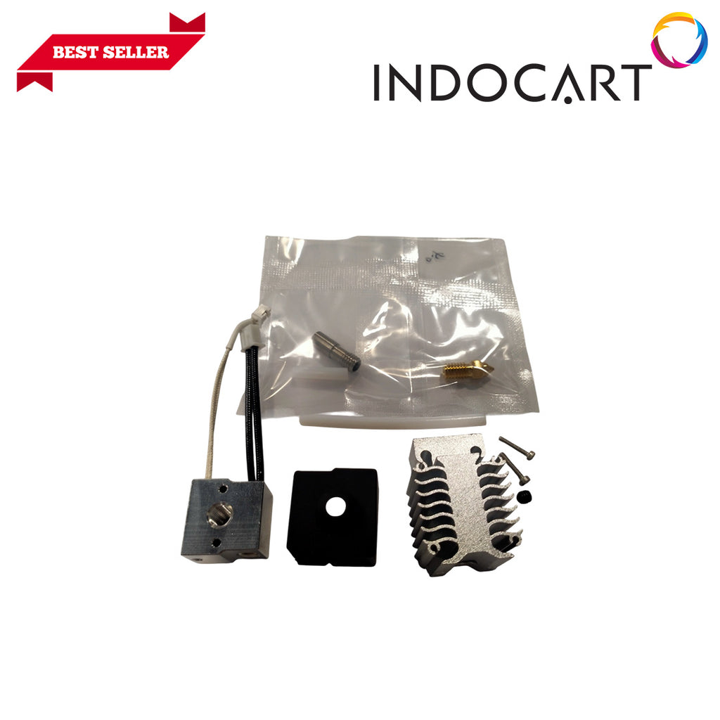 3D Printer Parts Creality CMP Heating Block Kit Brass Nozzle Stainless Steel Throat with Heatsink Creality Ender 3 V3 SE 0.4mm