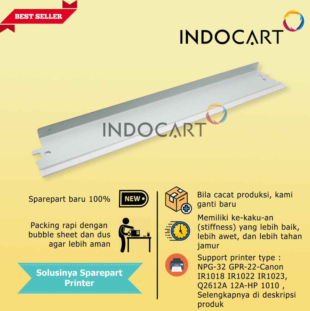 Wiper Blade Kuroki Q2612A 12A-HP 1010 1015 1020 1022 3000 M1005 M1319