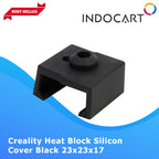 3D Printer Parts Creality OEM Heat Block Silicon Cover Black 23X23X17 Creality CR 10Smart/CR 6Max/CR 6SE/CR 10Smart/E3MaxNeo