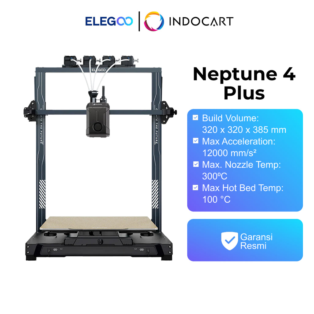 3D Printer Elegoo Neptune 4 Pro Klipper Dual Drive High Speed