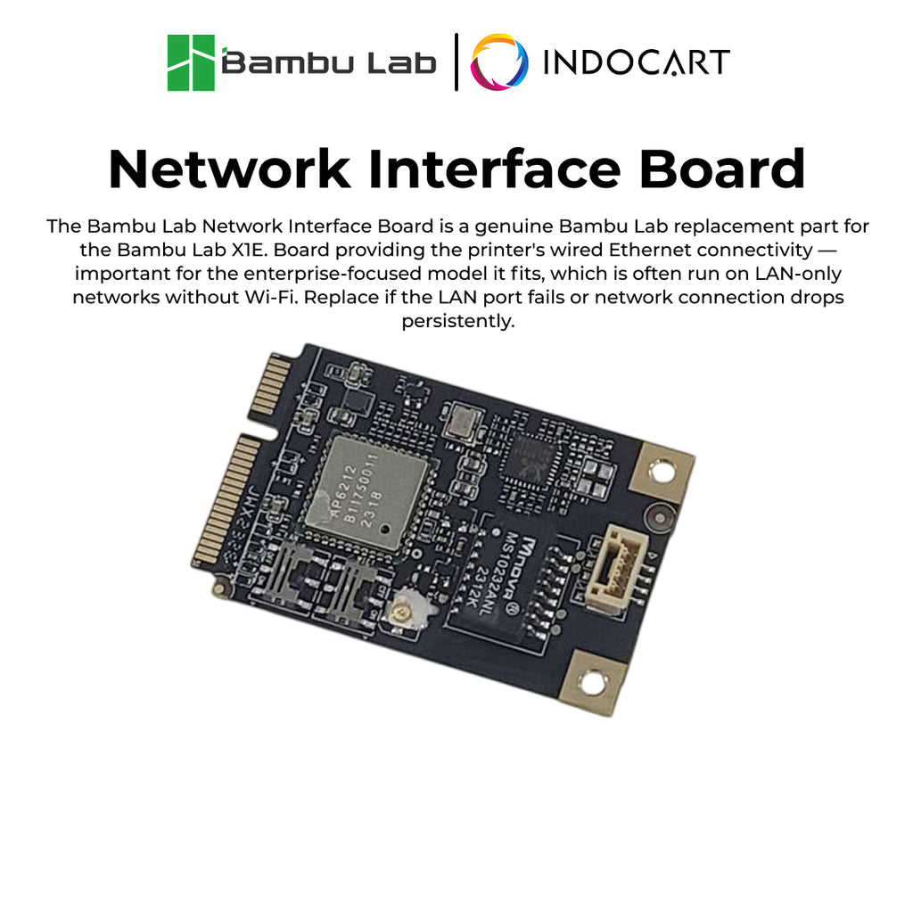 3D Printer Parts BambuLab Network Interface Board BambuLab X1E