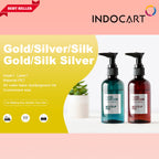 IndoCart Sticker Pet Vinyl Glossy Silver-A4-20s
