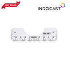 Penggaris Panduan Pola Kaos Kerah Bundar Untuk Posisi Pemasangan Sablon-1 Set 4 Ukuran
