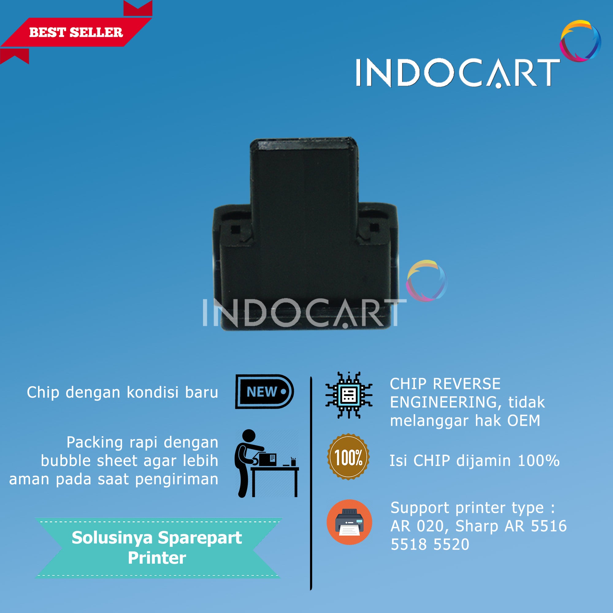 Chip AR 020-Sharp AR 4818 5020 5516 5516D 5518 5520-16K