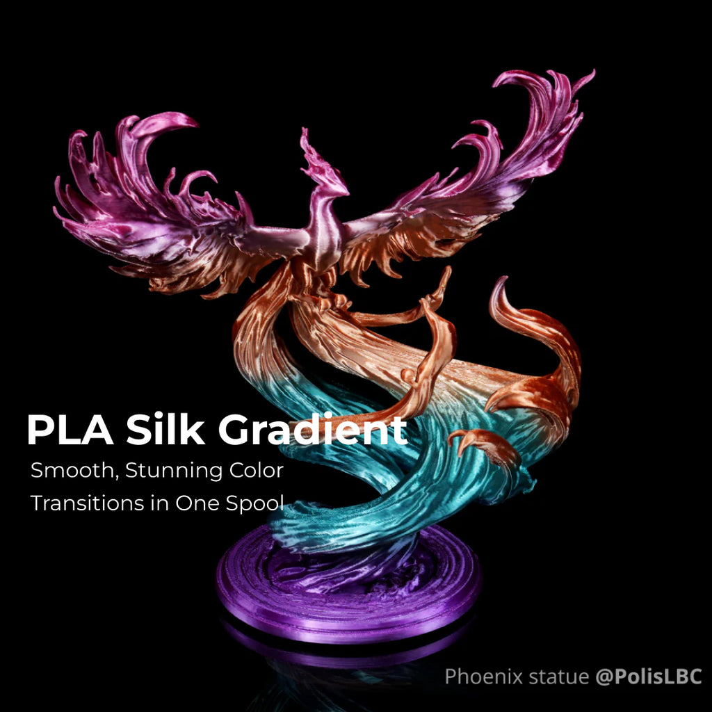 3D Printer Filament BambuLab PLA Silk Dual Color 1.75mm-1Kg