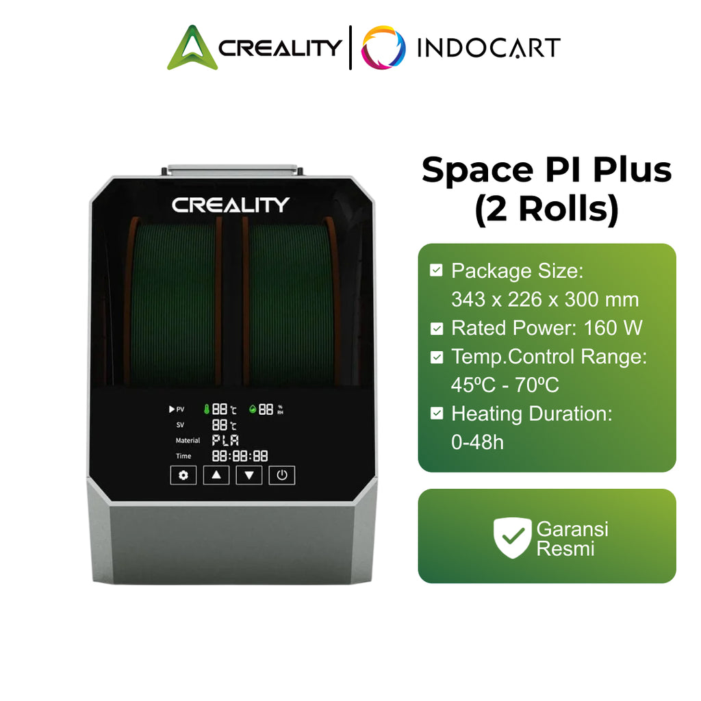 3D Printer Filament Dry Box Creality Space Pi Plus with 2 Spool Dry Storage Box