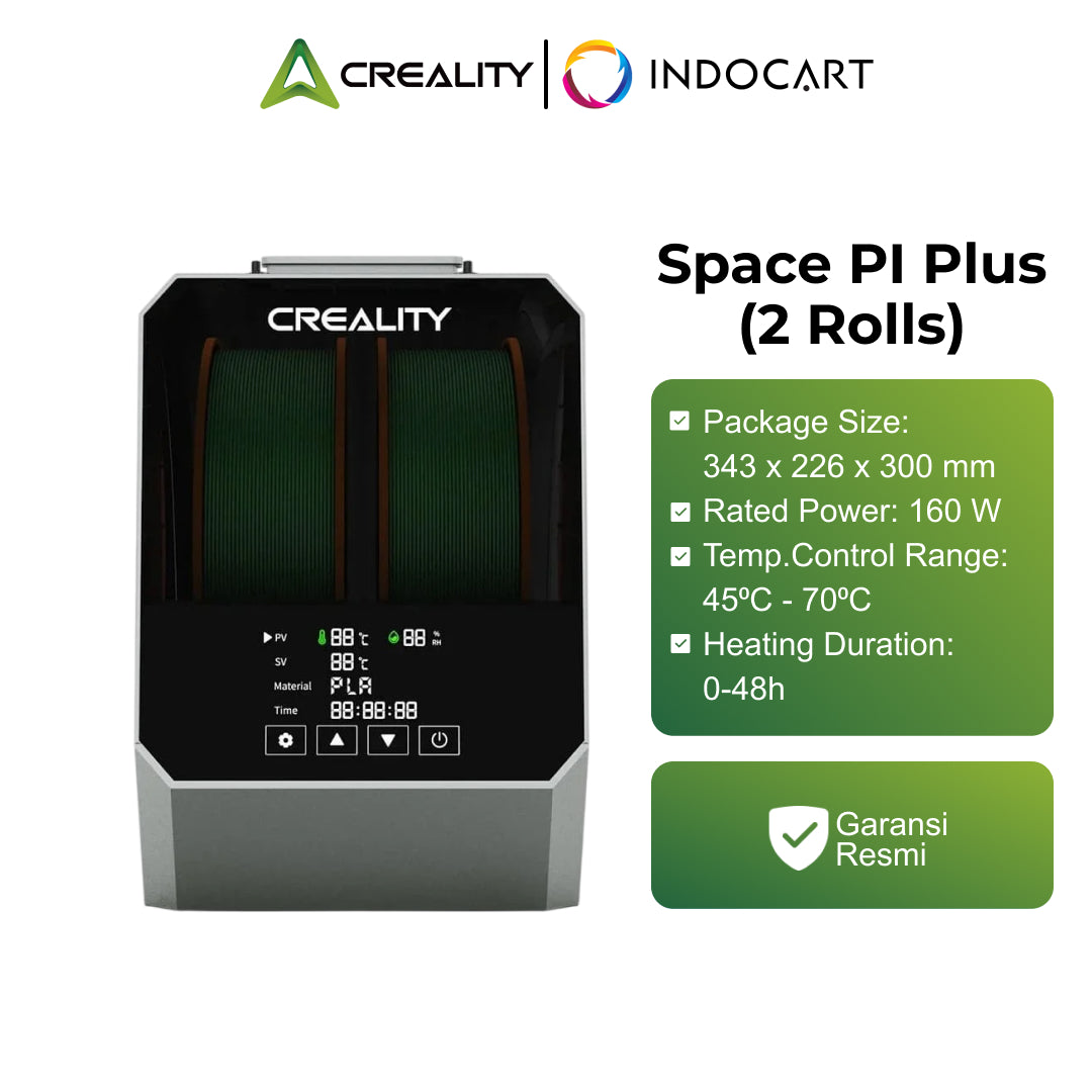 3D Printer Filament Dry Box Creality Space Pi Plus with 2 Spool Dry Storage Box