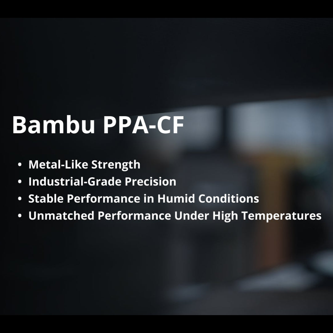 3D Printer Filament BambuLab PPA CF Premium Industrial Grade Precision Filament 1.75mm 750gr