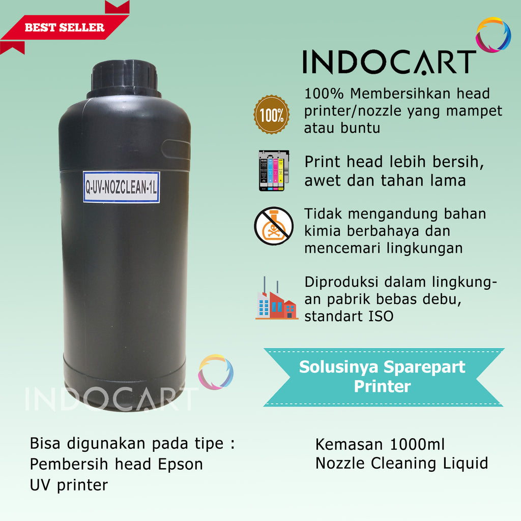 Nozzle Cleaning Liquid Pembersih Head Printer UV DTF Epson-1L