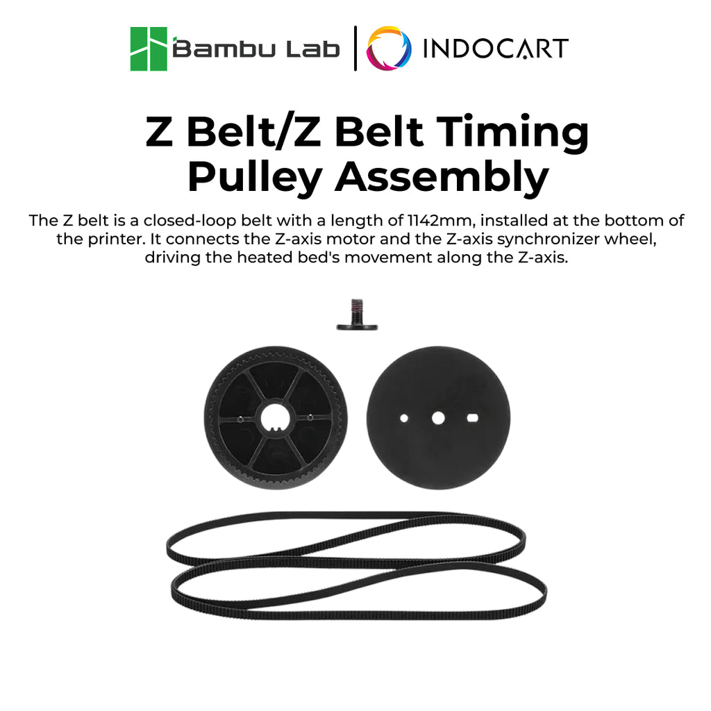 3D Printer Parts BambuLab Z Belt / Z Belt Timing Pulley Assembly BambuLab H2D