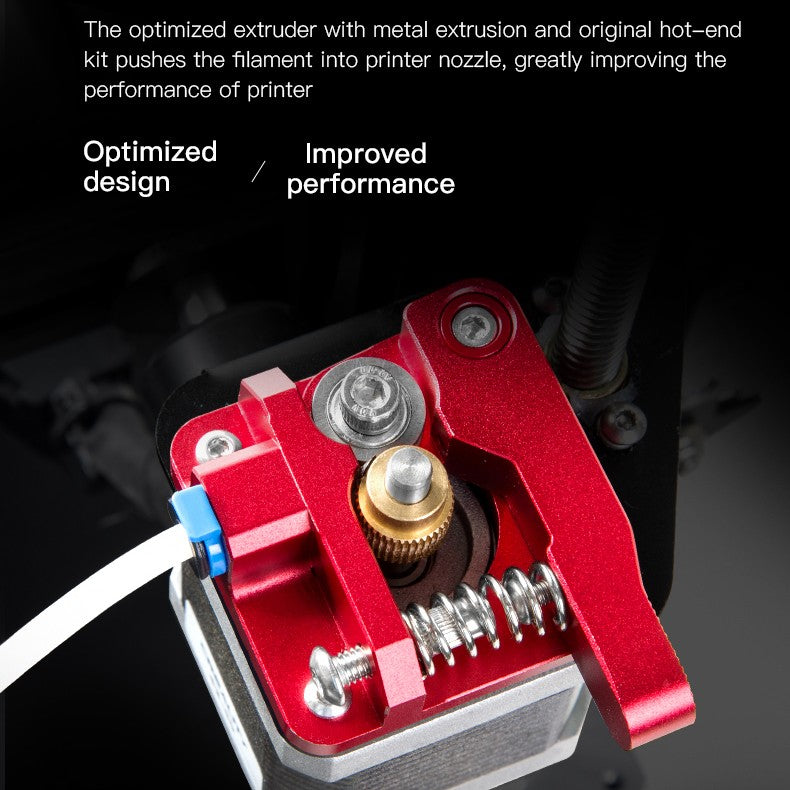 3D Printer Parts Creality OEM Extruder Kit All Metal Red Creality Ender 3/3 Pro/3S/3V2/3 Max/CR 10/CR 10S