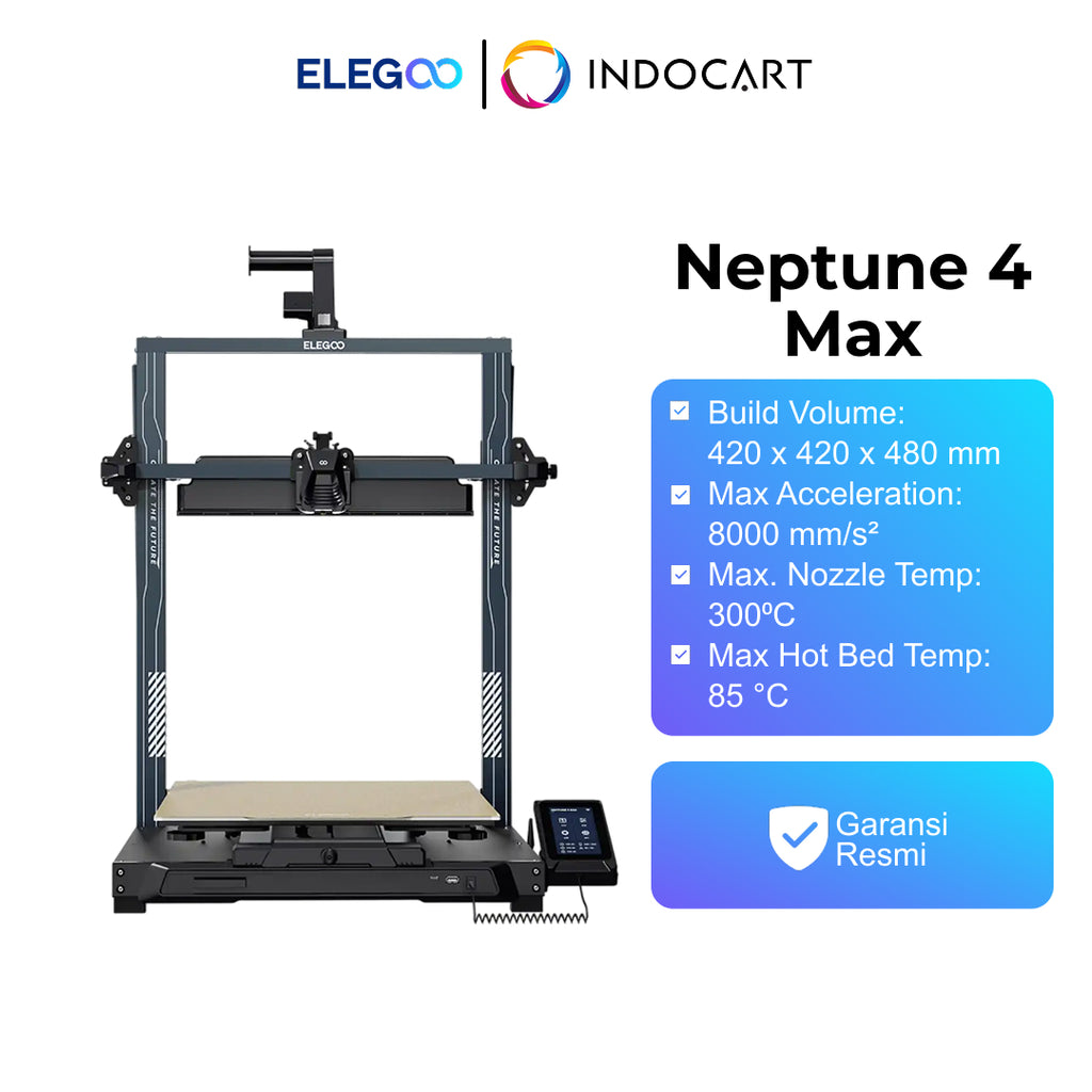 3D Printer Elegoo Neptune 4 MAX klipper Dual Drive Large Volume