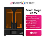3D Printer Phrozen Sonic Mega 8K V2 15inch LCD Large Format Industrial 3D Printer Resin