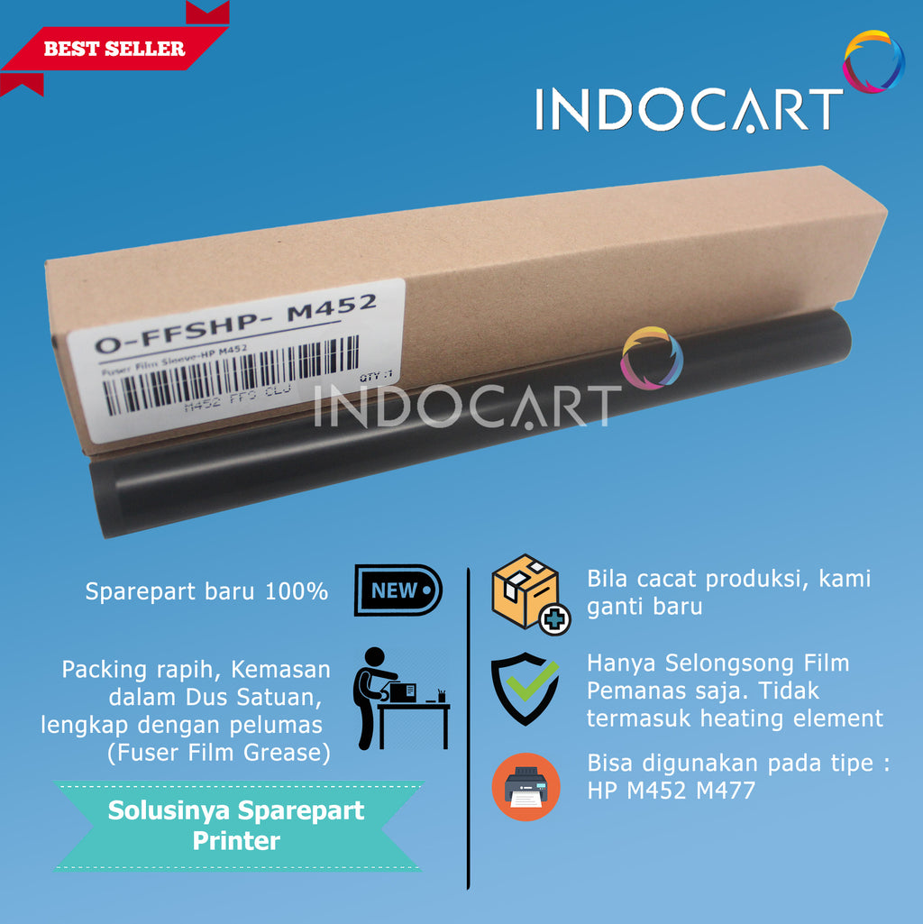 Fuser Film Sleeve-HP Color LaserJet M377 M452 M477 M454 M455 M479 M480 RM2-6435-CMP