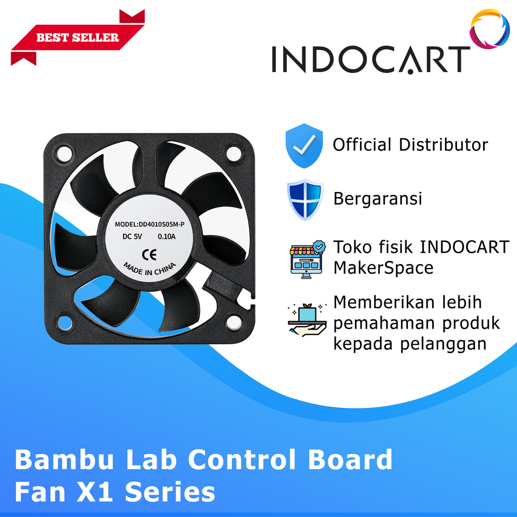 3D Printer Parts BambuLab Control Board Fan BambuLab X1/P1 Series
