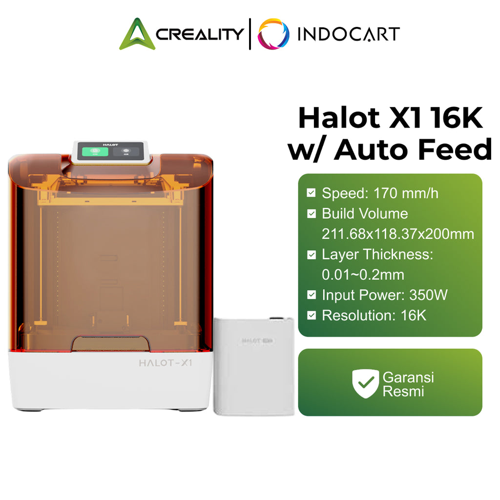 3D Printer Creality PioCreat Halot X1 16K LCD Ultra High Resolution with True Leveling Free