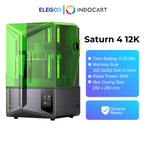 3D Printer Elegoo Saturn 4 12K 10-inch Mono LCD with COB & Fresnel Collimating Lens