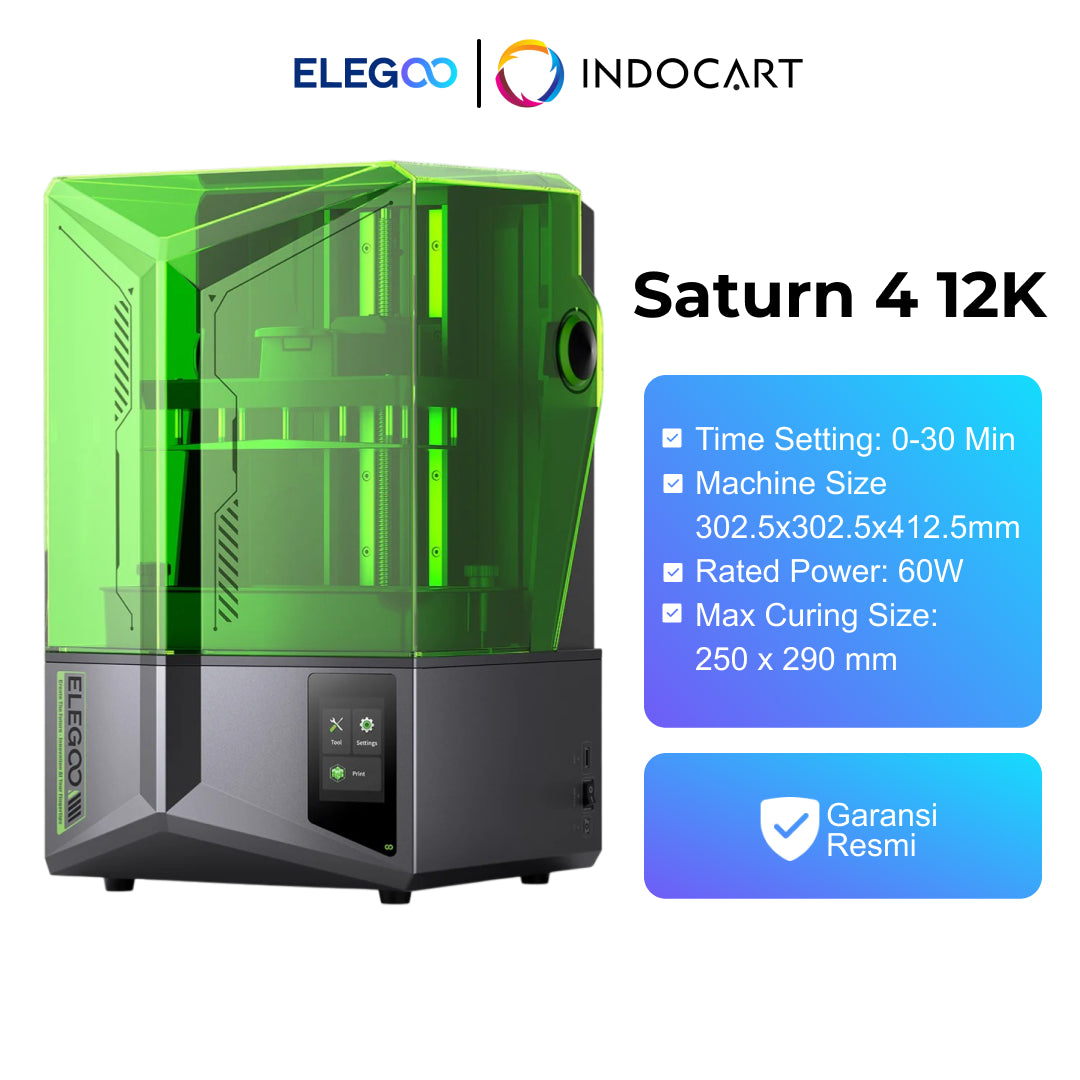 3D Printer Elegoo Saturn 4 12K 10-inch Mono LCD with COB & Fresnel Collimating Lens