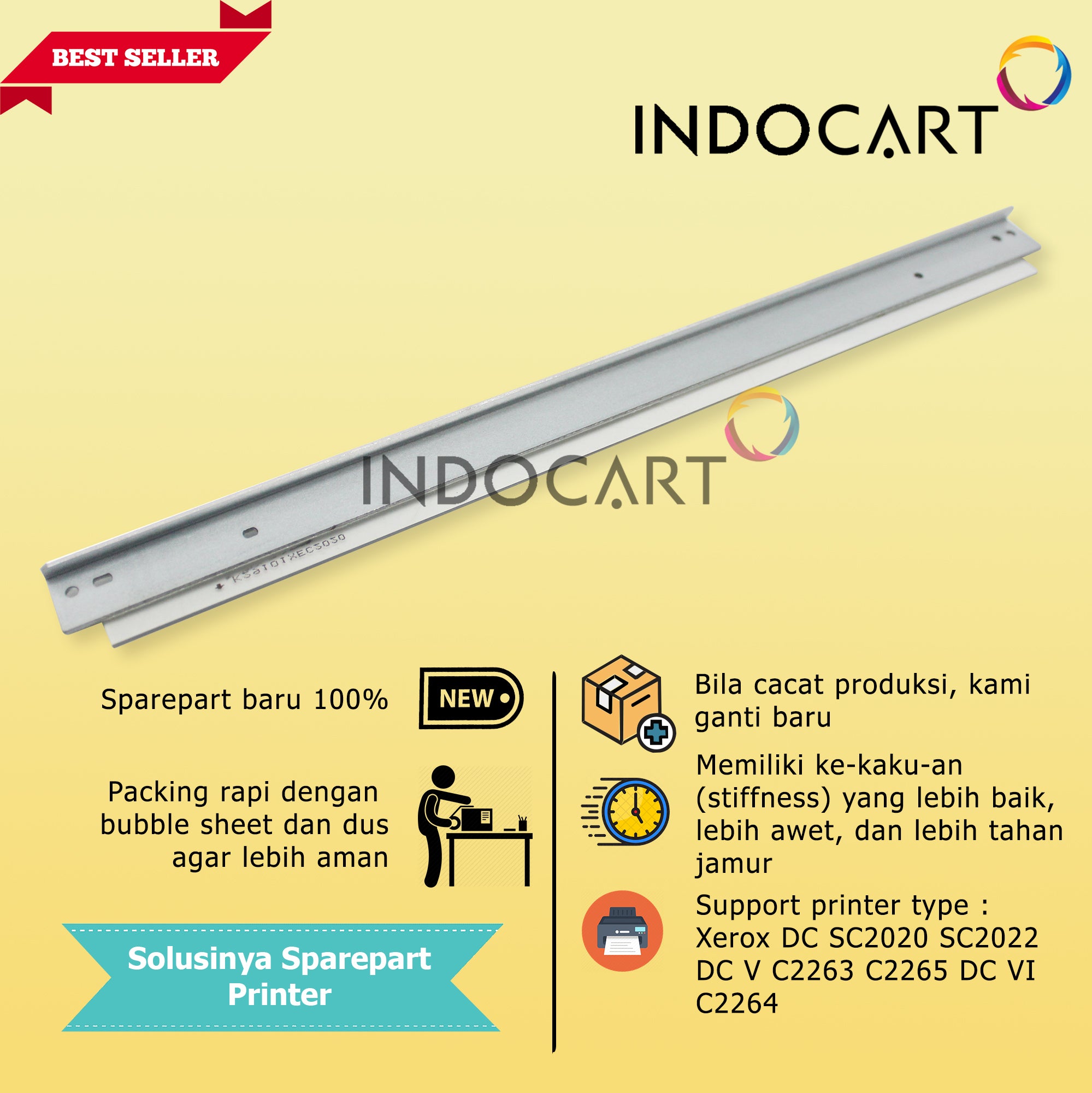 Wiper Blade Kuroki CT351053-Xerox DocuCentre SC2020 SC2022