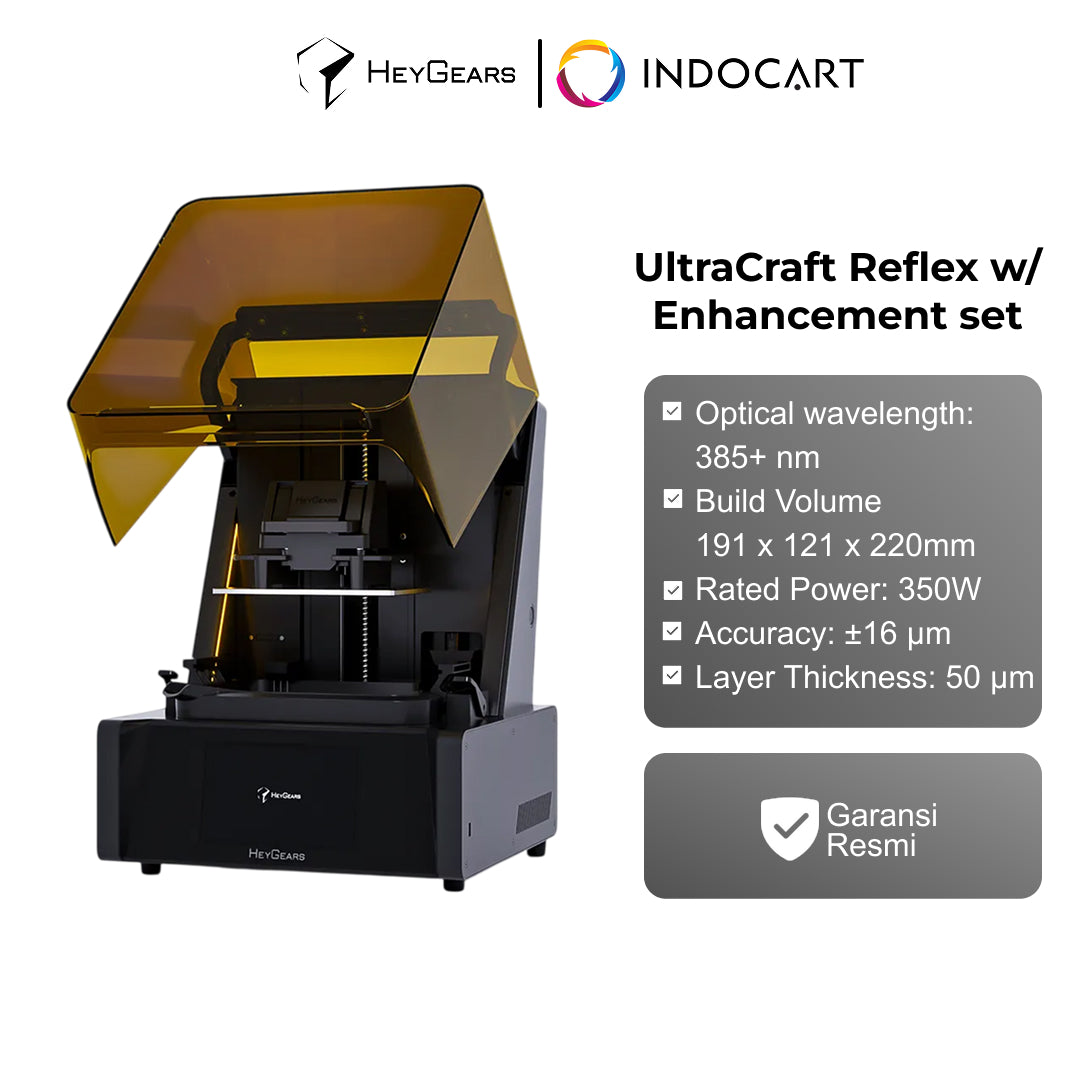 3D Printer HeyGears UltraCraft Reflex Enhancement Set 6K 3D Printer Resin with 50-Micron XY Resolution