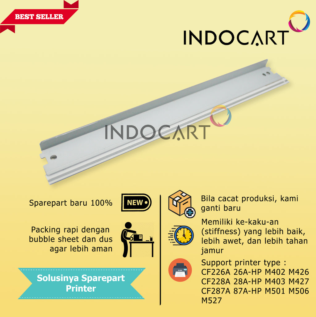 Wiper Blade Kuroki CRG 052 056L 057-Canon LBP 312 214 215 325 MF 525 426 424 449 543