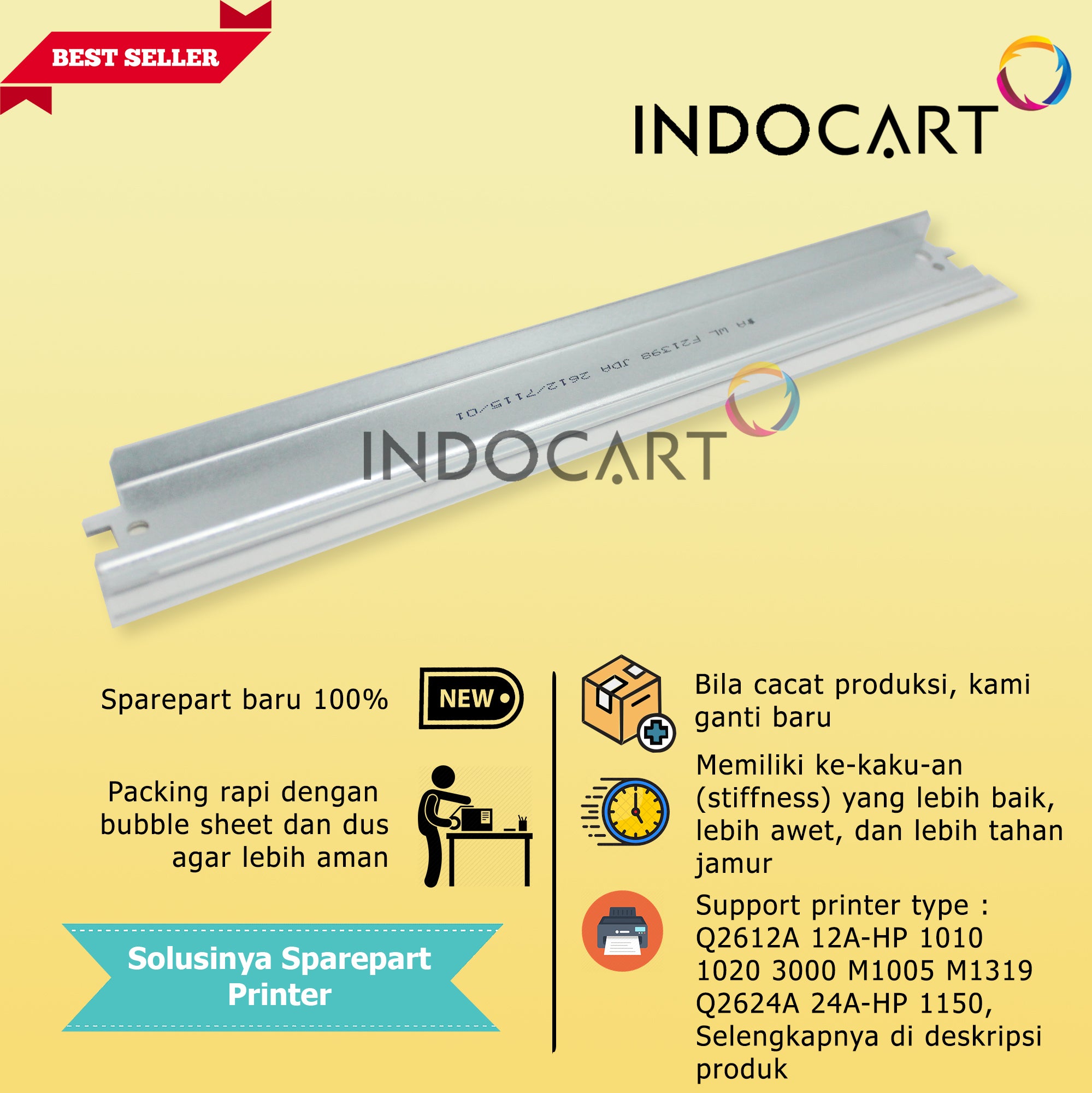 Wiper Blade CRG 303 306-Canon LBP 2900 3000 MF-6500