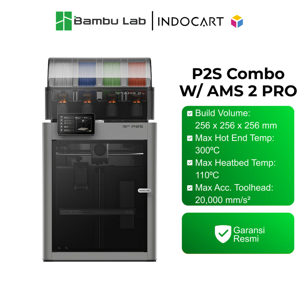3D Printer BambuLab P2S Upgrade and Reliable Multi Filament 3D Printer with 5-Inch Touch Screen ( 100% NEW. NEVER SELL REFURBISHED UNIT )