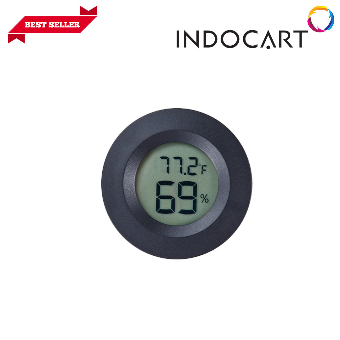 3D Printer Modeling Maker's Supply BambuLab Circular Embedded Electronic Digital Thermometer Hygrometer