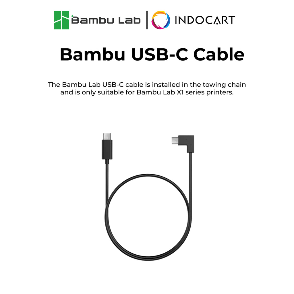 3D Printer Parts BambuLab Bambu USB C Cable X1 Series
