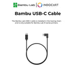 3D Printer Parts BambuLab Bambu USB C Cable X1 Series