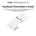 3D Printer Parts-Snapmaker U1-OEM-Toolhead Thermistor 4-Pack