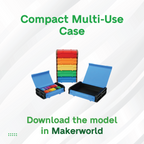 3D Maker's Supply Parts BambuLab Compact Multi Use Case Component Kit