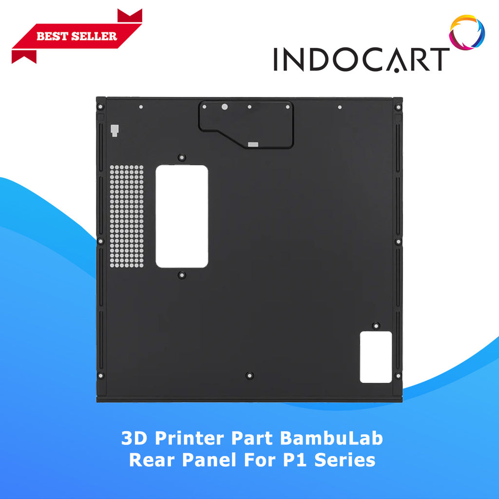 3D Printer Parts BambuLab Rear Metal Back Panel BambuLab P1 Series