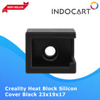 3D Printer Parts Creality OEM Heat Block Silicon Cover Black 23X19X17 Creality CR 10Smartpro/E3S1/E3S1Pro/E3S1Plus