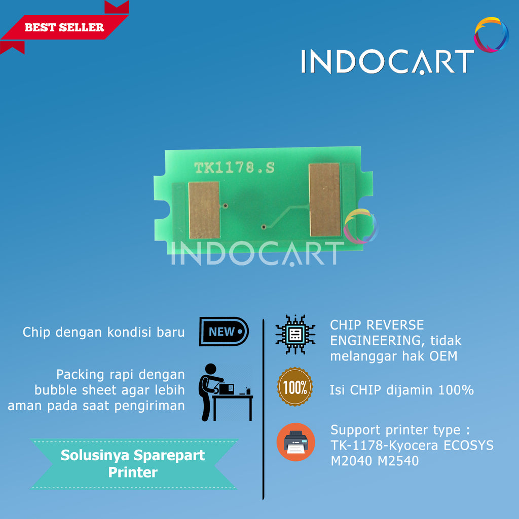 Chip TK-1178-ECOSYS M2040 M2540 M2640-7K2